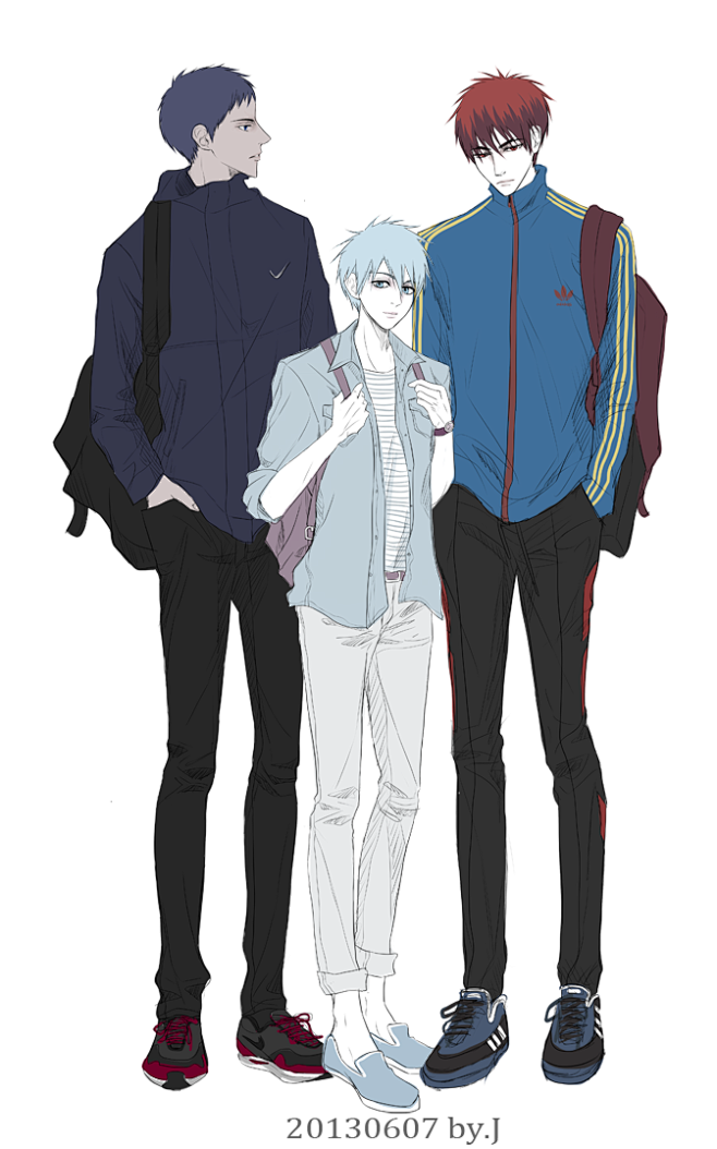 id36217725黑子的篮球青峰大辉黑子哲也火神大我青黑火二次元光影夹心