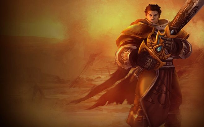 美服lol盖伦的原画