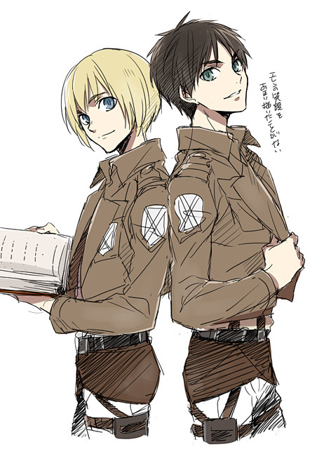 进撃の巨人阿尔敏艾伦37846370