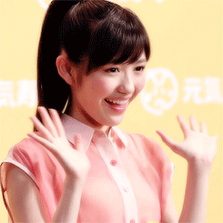 渡边麻友まゆゆ真是玉美如画萌哭动图不动戳大