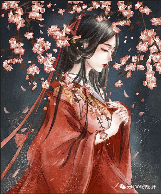 游戏/动漫人物造型专业手绘技法(古风篇).