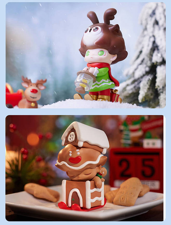 双11预售popmart泡泡玛特dimoo圣诞系列盲盒不支持退款tmallcom天猫