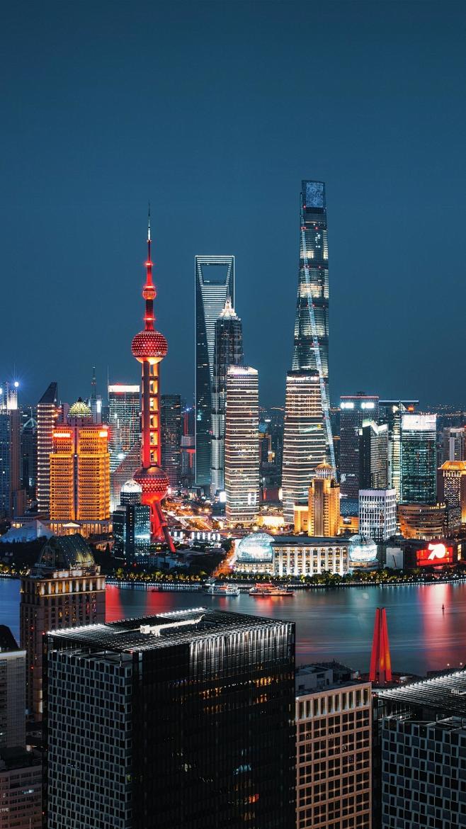 上海外滩夜景2021图片