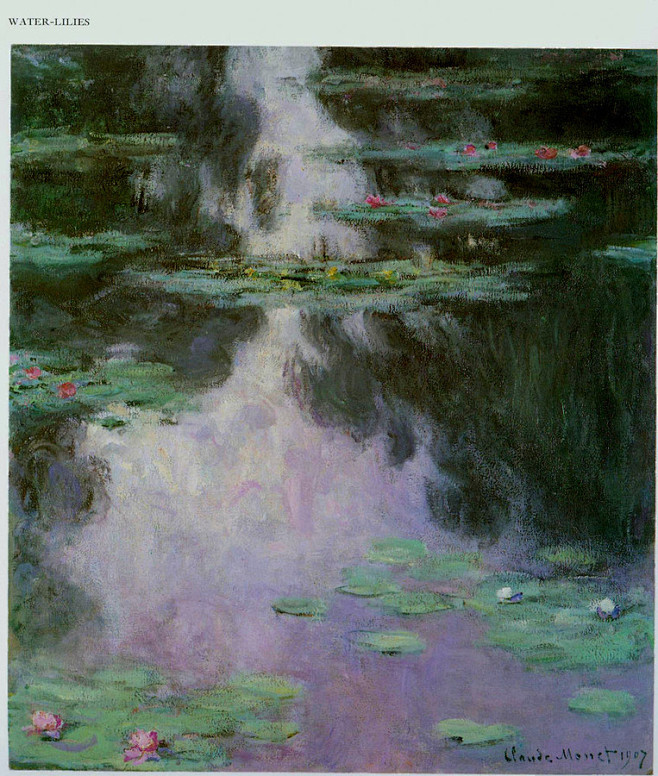 moonlight,|从夏瓜皮先生转采于2016-07-20 22:00:46莫奈睡莲特辑 1一