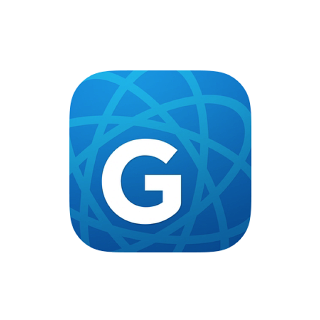 启动图标应用图标logoapp蓝色启动图标