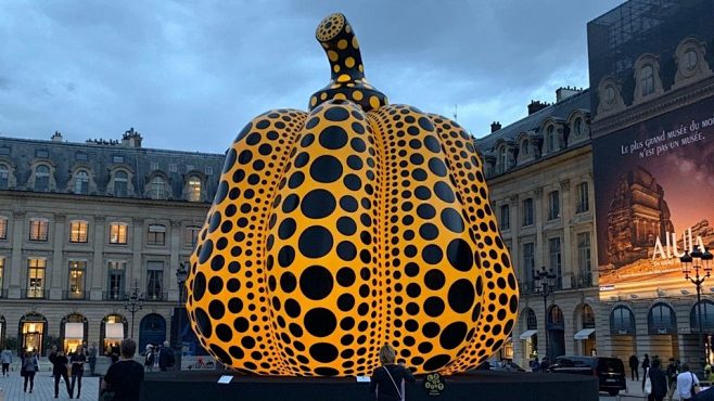 fiac2019巴黎草间弥生南瓜