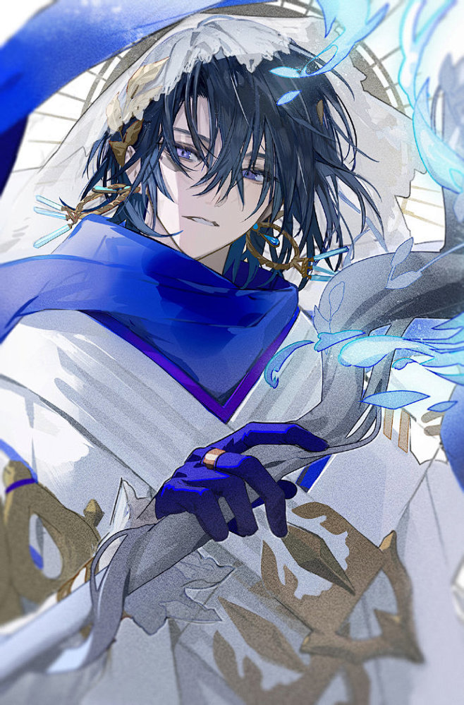 白夜极光新光灵诺维亚noviocv绿川光实装贺图