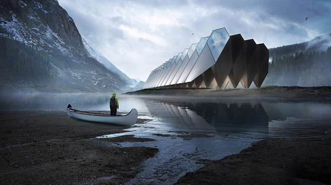 现代建筑园林景观美图采集者