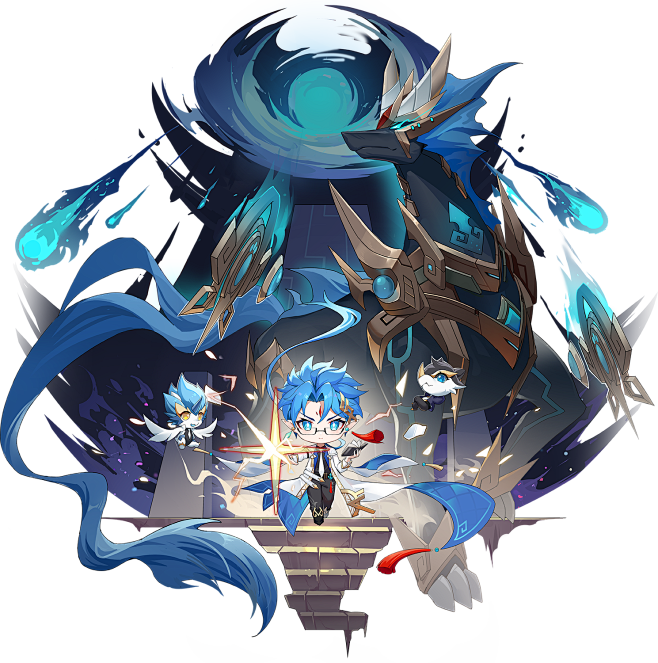 13:26:51奥拉星逆元·奇灵王小人物韩系立绘藏图的妖妖同采自img4