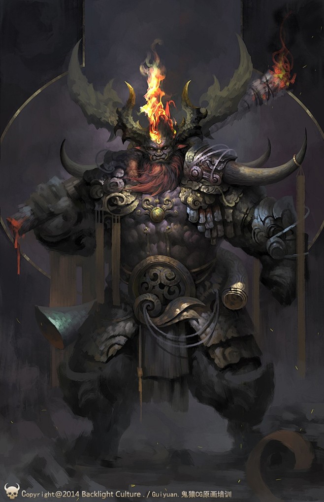 怪物#角色设定#牛魔