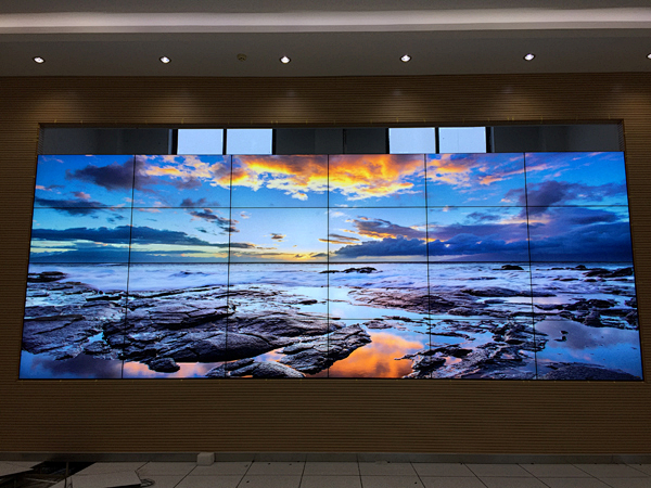 4x6lcd拼接清投又建国网电力监控大屏数字标牌网数字告示新闻