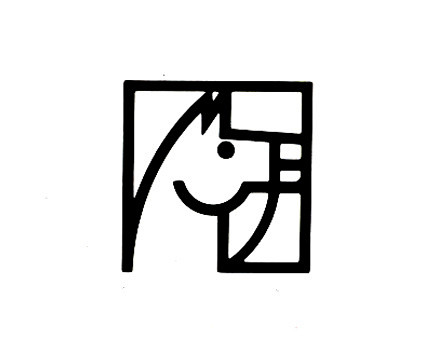 简约动物logo