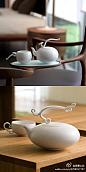 中国瓷茶壶设计