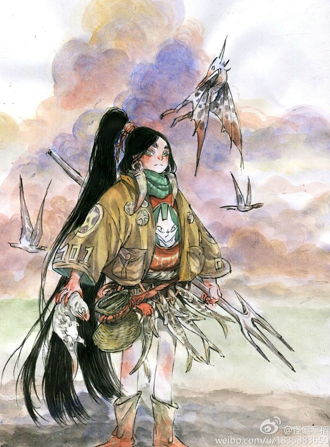 08:31:26早稻5喜欢插画-画师-早稻羽毛毛ymmdd同采自weibo