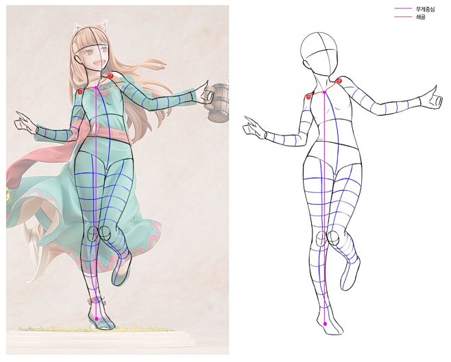 二次元人体结构