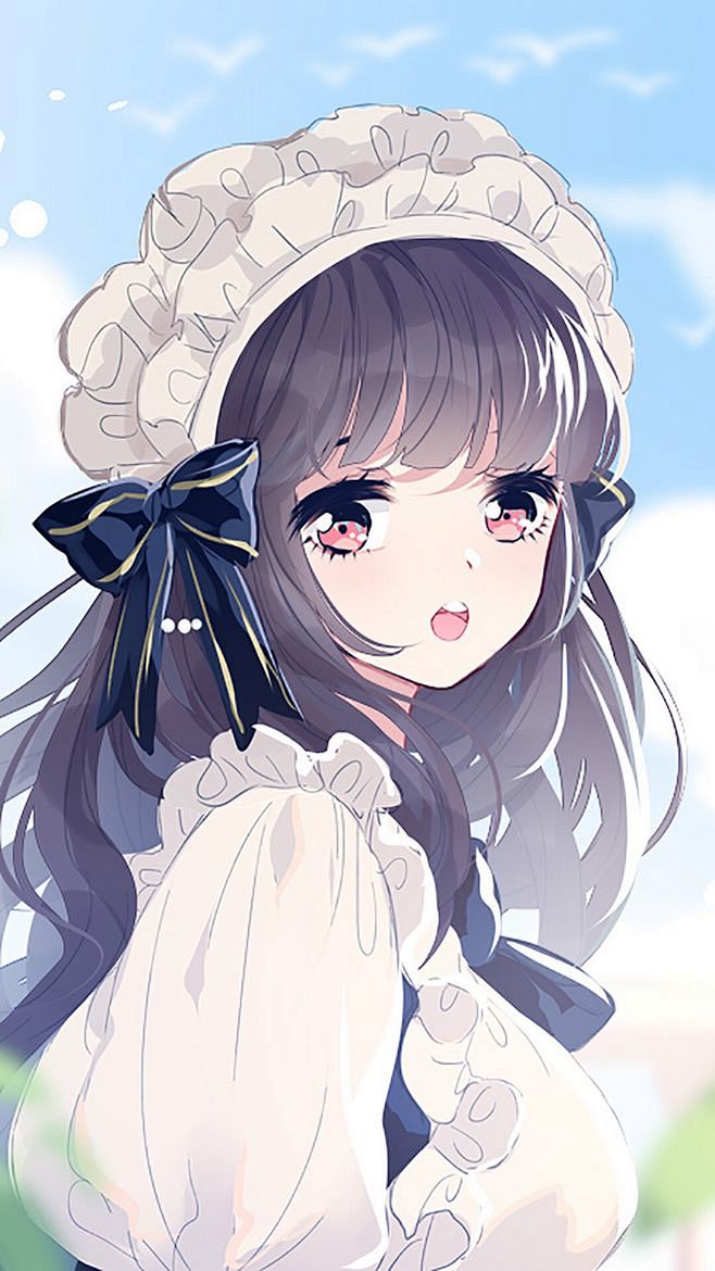 图片来源于网络动漫二次元少女萌妹子可爱唯美御姐水手服猫耳娘眼镜娘