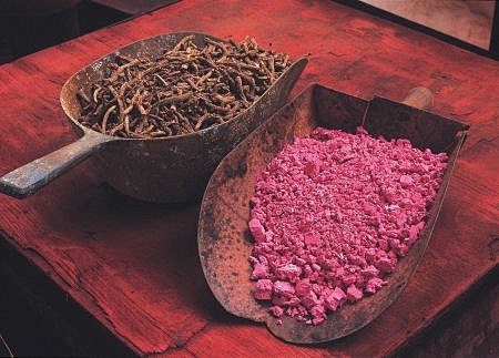 茜草中国传统染料之一