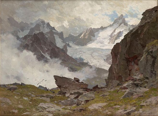 场景风景油画