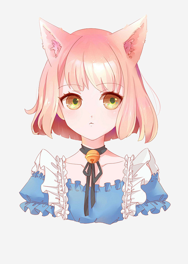 暖暖的倾蓸上从艾棉转采于2019-08-17 16:30:00"猫耳"插画人物暖暖的