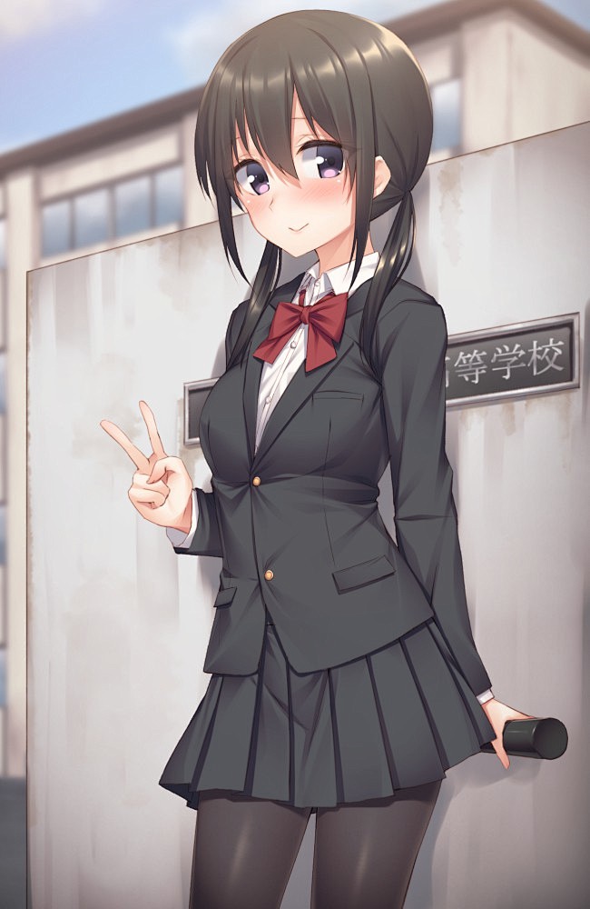 紧身裤美臀动漫美少女