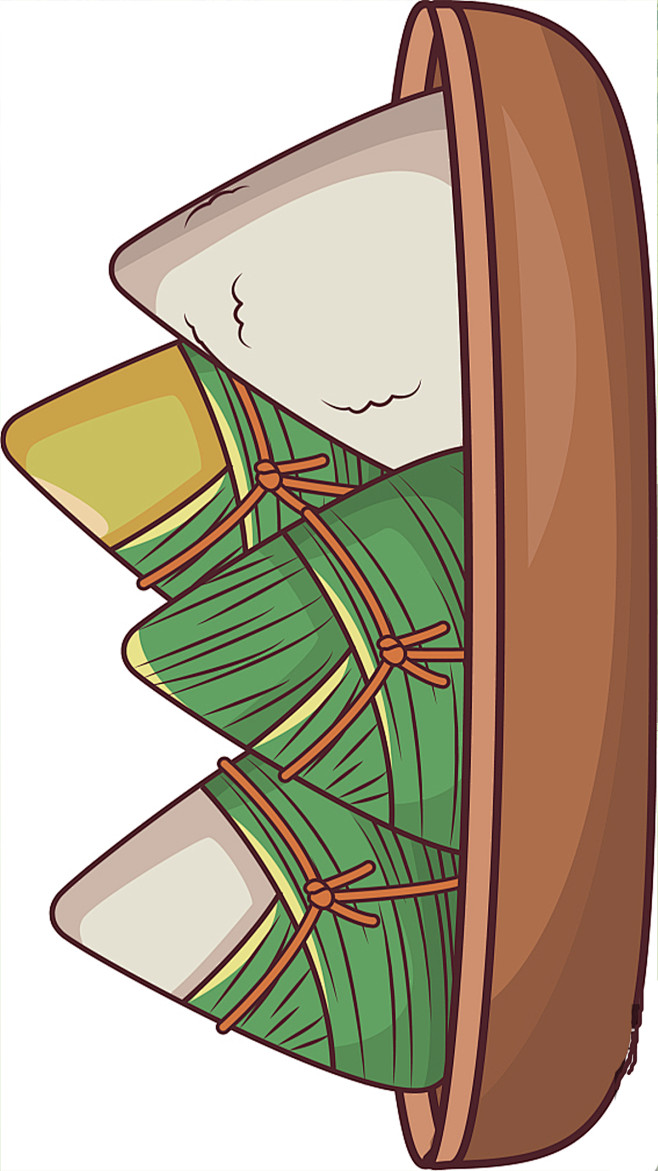 云冰翼从薇安暖暖转采于2020-06-19 10:12:16粽子插画漫画动画云冰翼