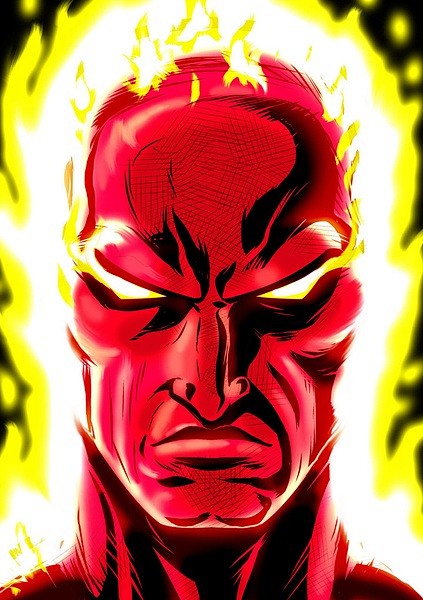 霹雳火humantorch出自神奇四侠