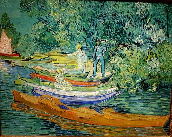 梵高奥赛河边