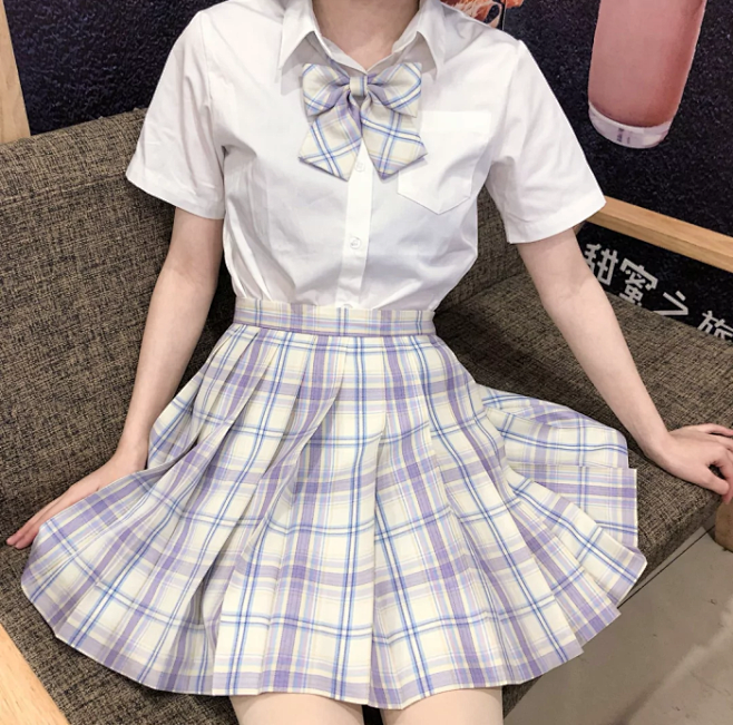 jk制服女生头像星野