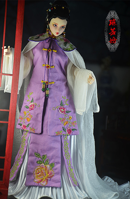 16:10:52obitsu中胸 古装娃衣之戏曲风系列-淘宝网旗装娃娃大熊包子同