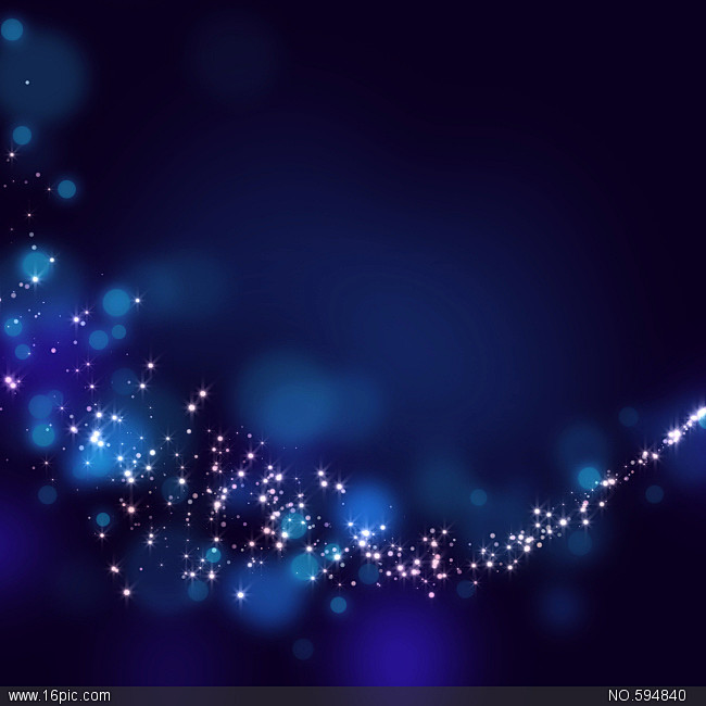 深蓝色梦幻背景图片