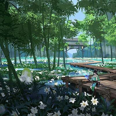 com雪云碧瑶从sabeizbw转采于1个月前古风/仙侠场景(古风动漫/游戏)雪