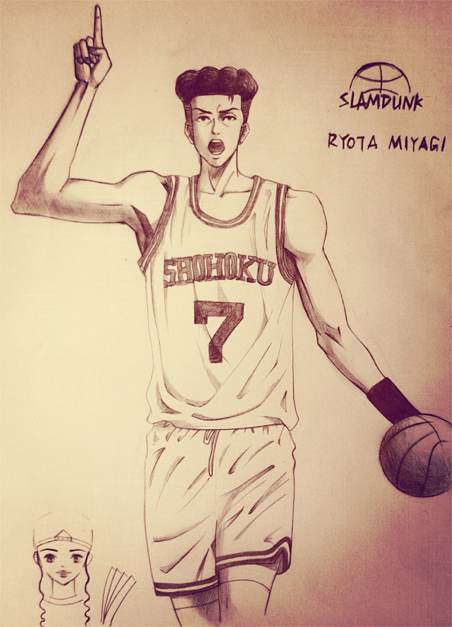 少一的插画宫城良田