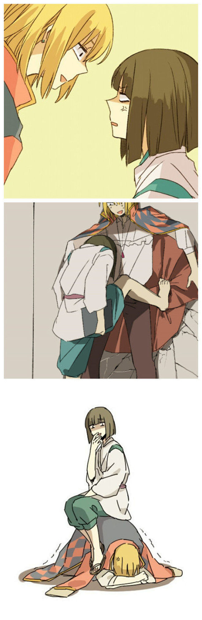 哈尔和白龙壁咚23333宫崎骏