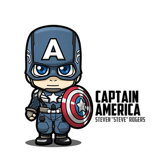 漫威漫画超级英雄美国队长