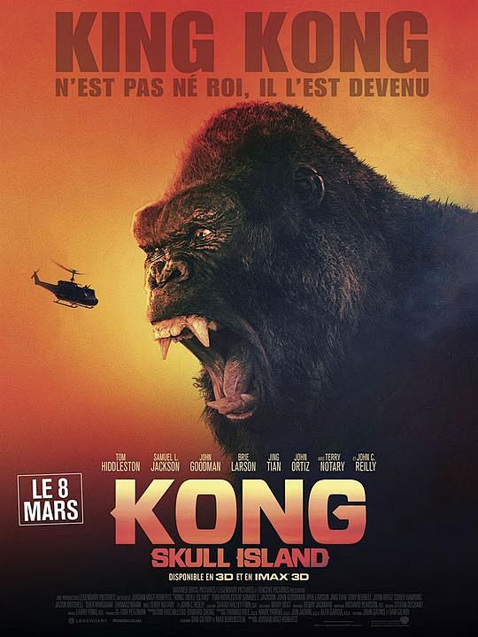 金刚骷髅岛kongskullisland海报