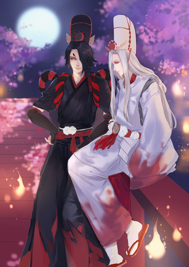 阴阳师手游插画