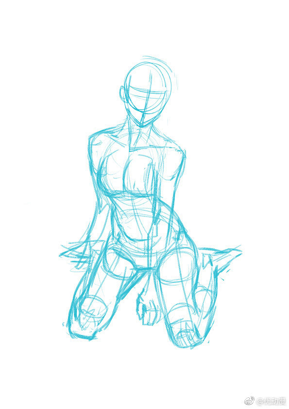 绘画参考如何画好鸭子坐的姿势呢来参考一下画师ピッポ仲间安方id