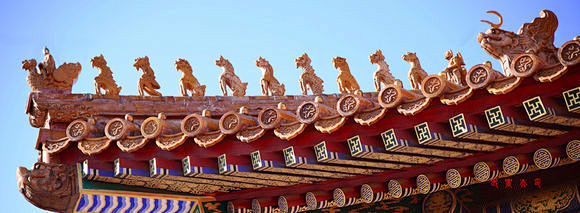 太和殿飞檐神兽全中国唯有此处有十个