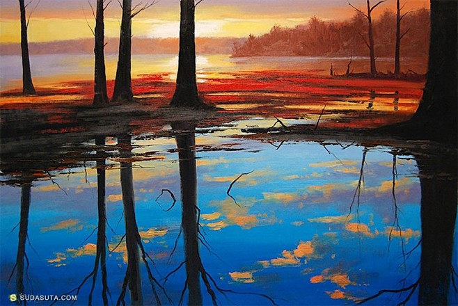 grahamgercken油画作品欣赏