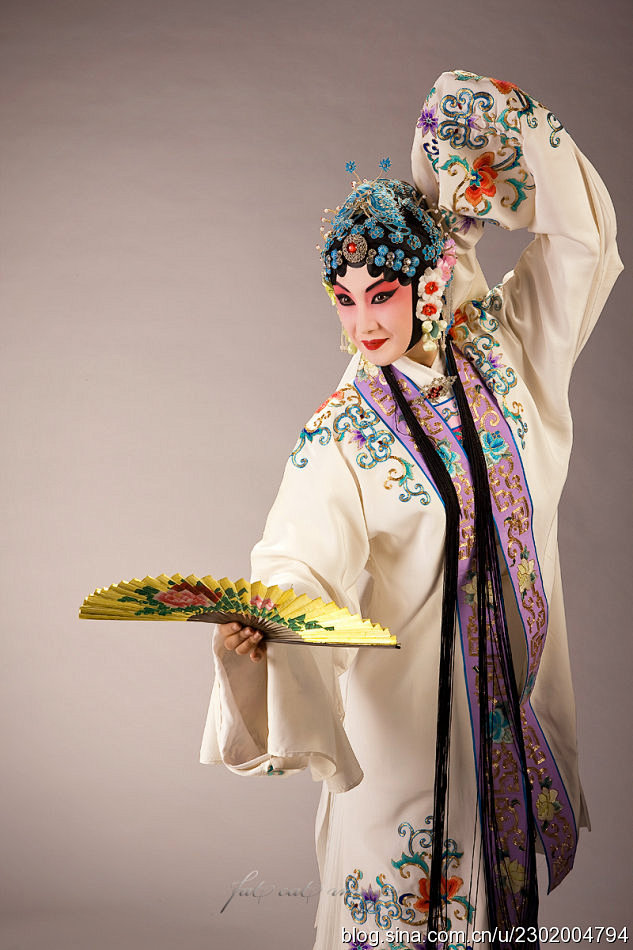 整理京剧花旦青衣摄影