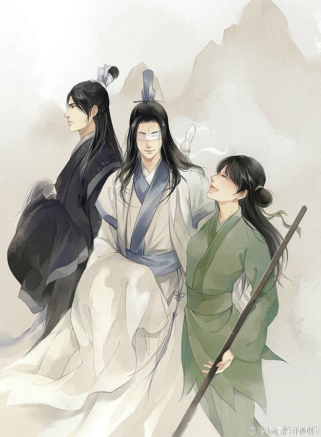 魔道祖师清风明月晓星尘傲雪凌霜宋子琛