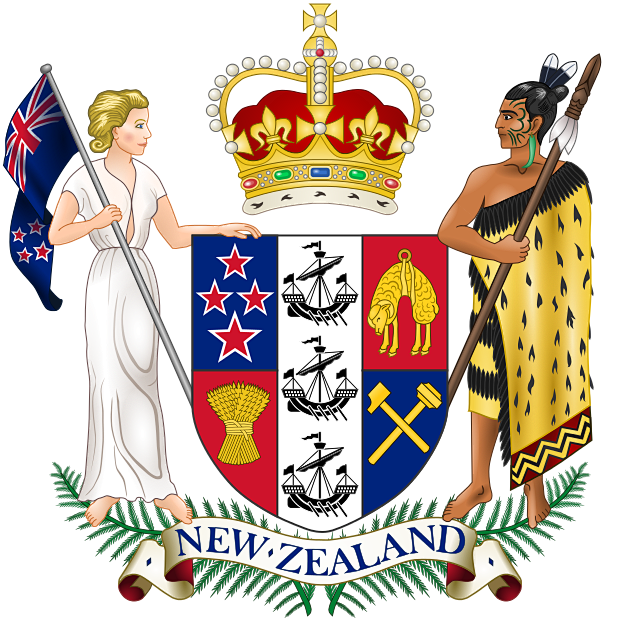 10:05:38coat of arms of new zealand 新西兰各国国旗国徽hlyybt同