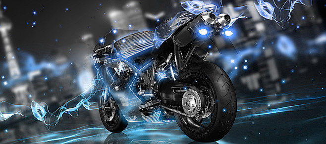 时尚科技商务炫酷概念车海报banner科技感科技风高科技科幻速度激情