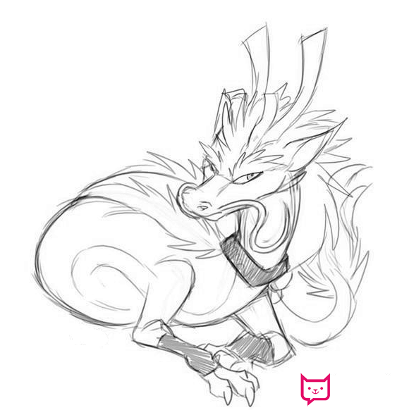 龙怎么画龙的简笔画