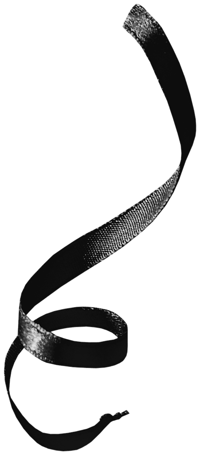 黑色丝带png