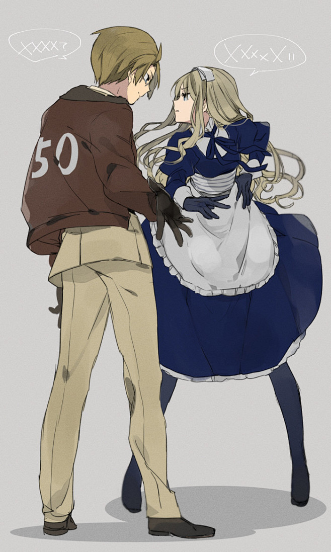 画师idid321965369pid53042573铂金组娜塔莎阿尔弗雷德pixivaph黑塔