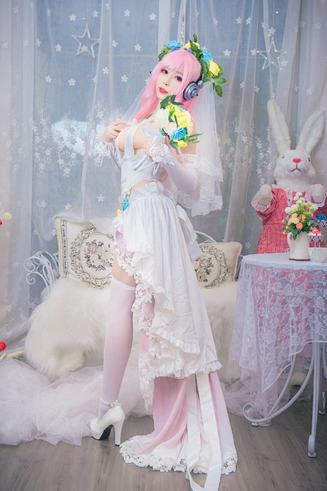超级索尼子十周年花嫁cos