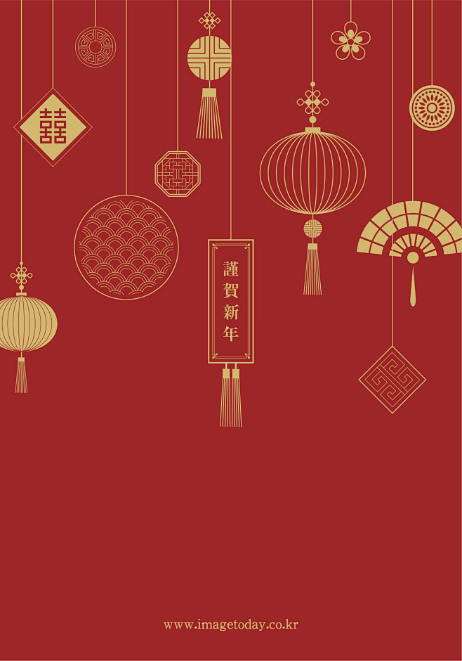 西夕子从japanex转采于2021-12-29 17:16:48中国风新年贺卡背景素材