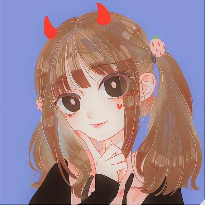 恶魔动漫女头