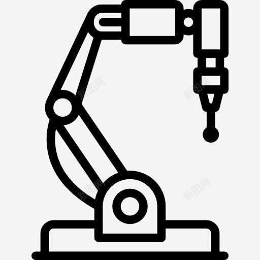 工业机器人图标高清素材 厂 工业机器人 ui图标 设计图片 免费下载 页
